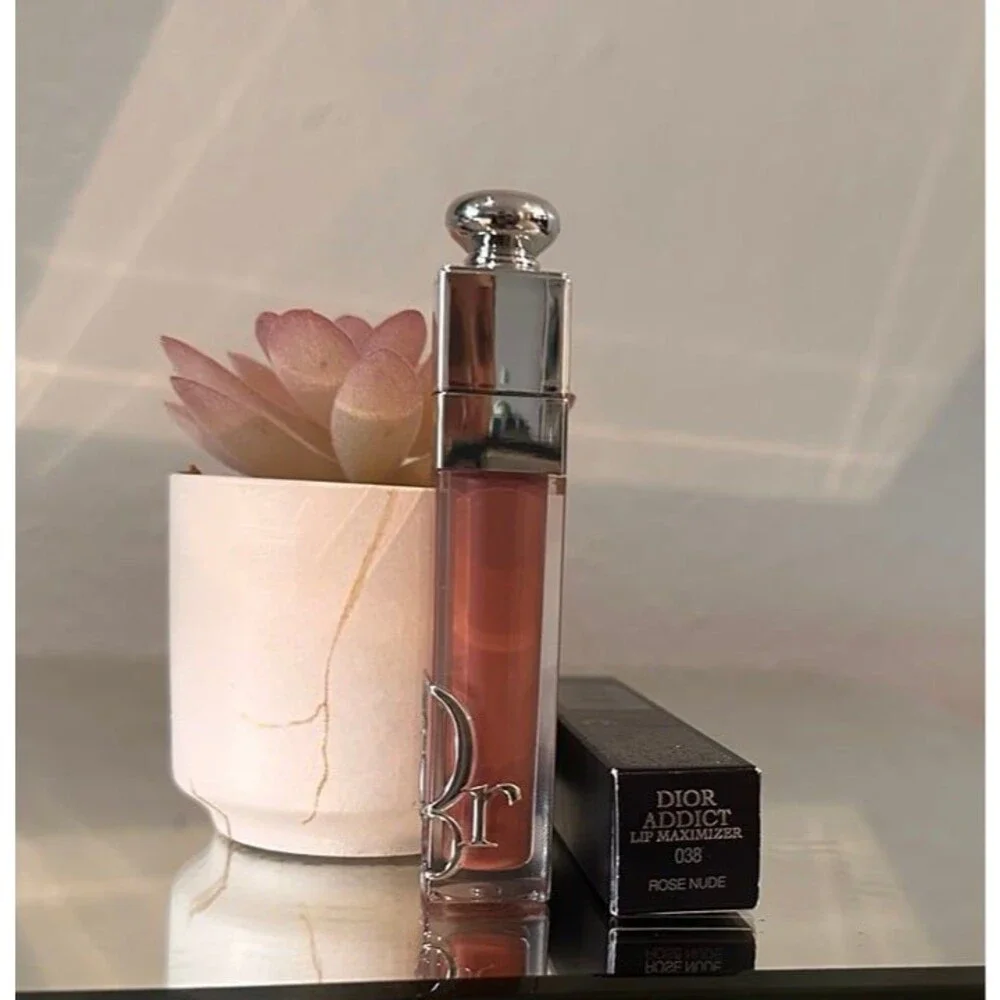 Dior Addict Lip Maximizer in 038 Rose Nude Authentic Brand New in Box Full Size